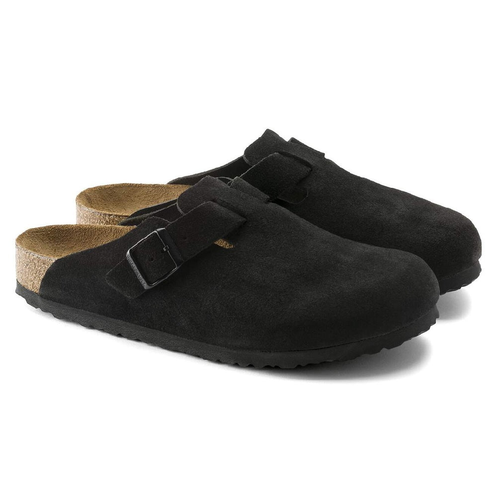 Unisex Birkenstock Boston Soft Footbed Black (0660471)