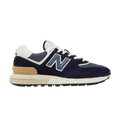 New Balance 574 Navy White Beige
