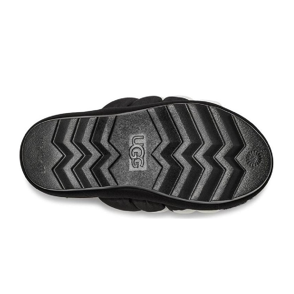 Women's UGG Maxi Slide Logo Black (1127067-BLK)