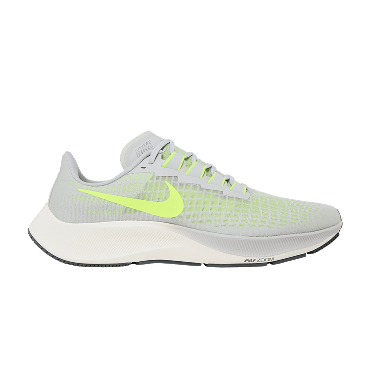 Nike Air Zoom Pegasus 37 Grey Fog Volt Smoke Grey Sail