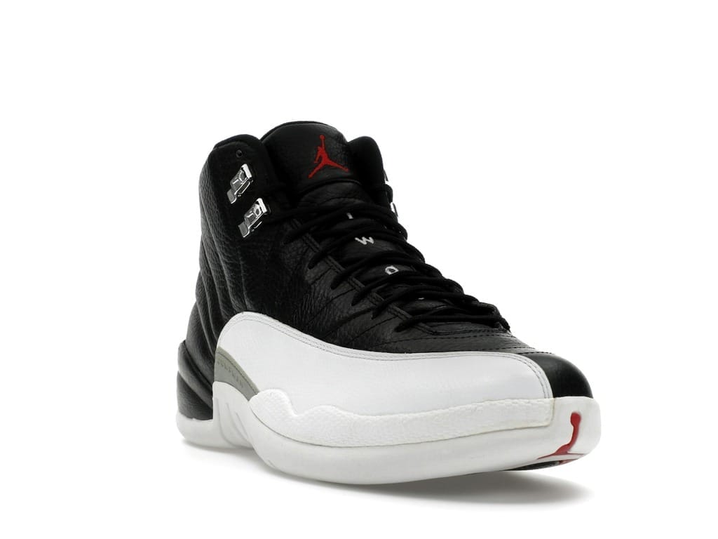 Air Jordan 12 Retro Playoffs 2012 Black White True Red 130690-001 Sneakers