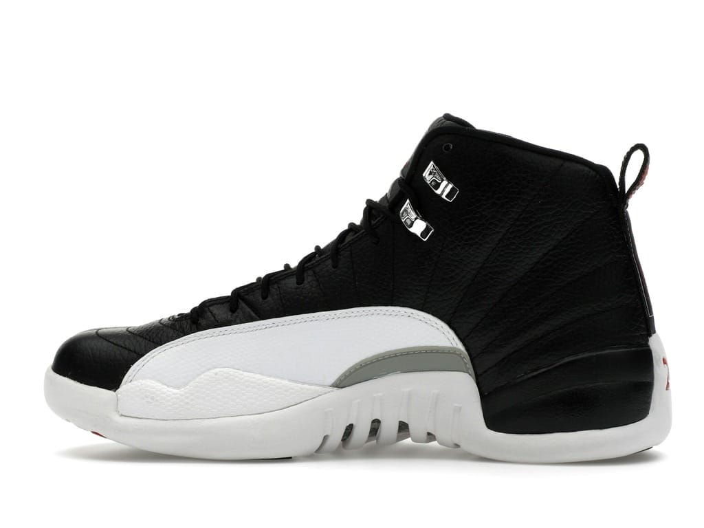 Air Jordan 12 Retro Playoffs 2012 Black White True Red 130690-001 Sneakers