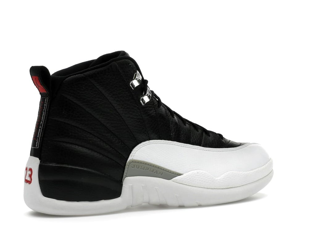 Air Jordan 12 Retro Playoffs 2012 Black White True Red 130690-001 Sneakers