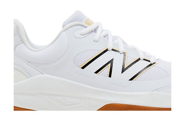 New Balance Fresh Foam 3000v7 Turf Trainer White Black Yellow Gum
