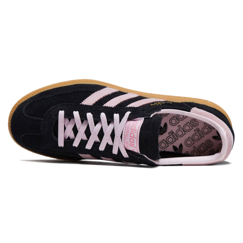 Adidas Womens Handball Spezial Shoes - Core Black/Clear Pink/Gum