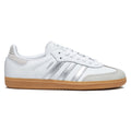 Adidas Womens Samba OG Shoes - Ftwr White/Silver Metallic/Grey