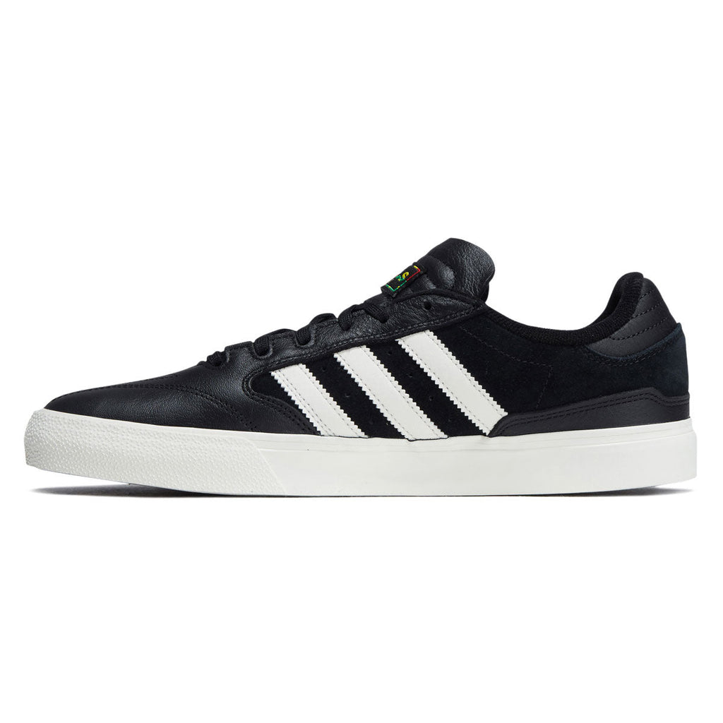 Adidas Busenitz Vulc II Shoes - Core Black/Chalk White/Gold Metallic