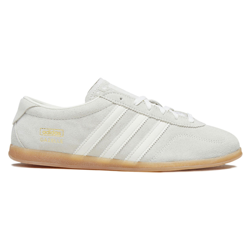 Adidas Womens Gazelle Lo Pro Shoes - Ivory/Off White/Gum