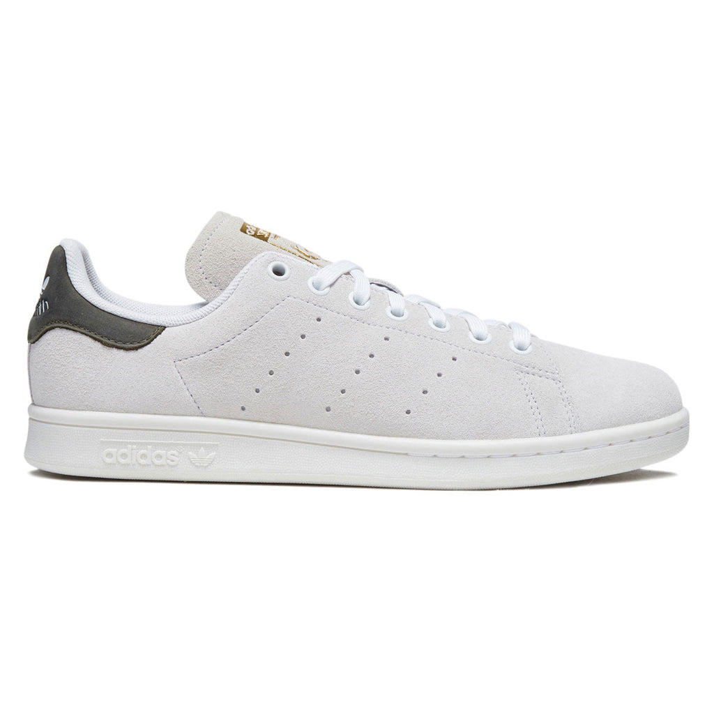Adidas Stan Smith ADV Shoes - Crystal White/Olive Strata/Gold Metallic