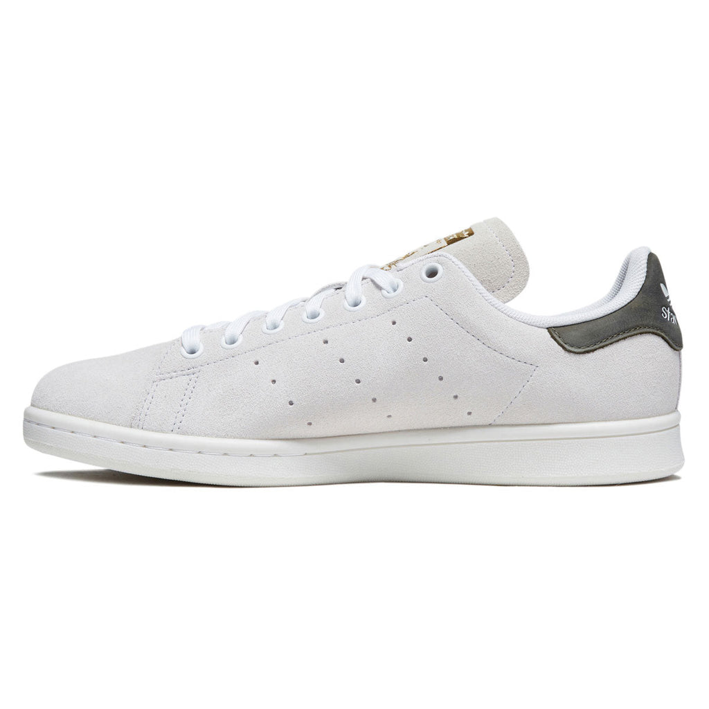 Adidas Stan Smith ADV Shoes - Crystal White/Olive Strata/Gold Metallic