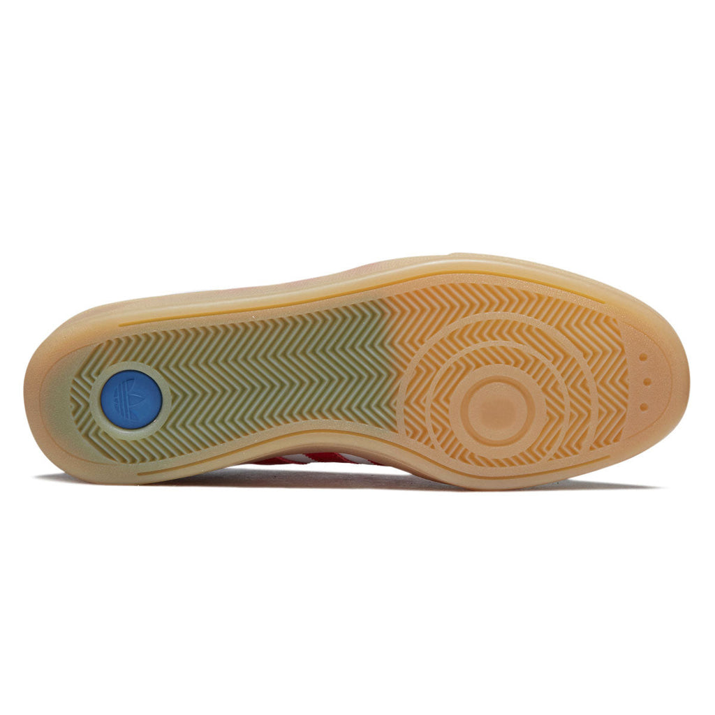 Adidas Glenburn Shoes - Ftwr White/Better Scarlet/Gum
