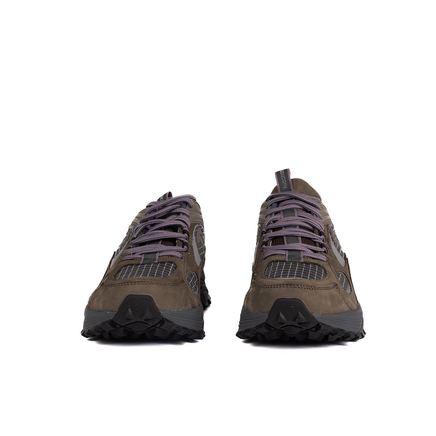 SAUCONY GRID AURA X - DARK GREY MUD