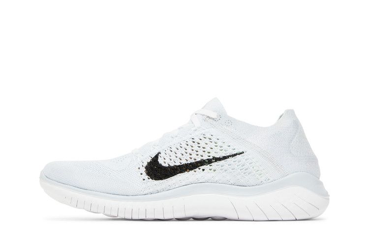 Nike Free RN Flyknit 2018 White Pure Platinum (Women's)