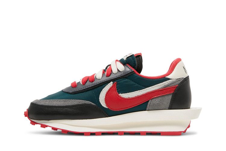 Nike LD Waffle sacai Undercover Midnight Spruce University Red