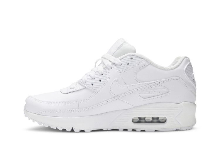 Nike Air Max 90 Recraft Triple White (GS)