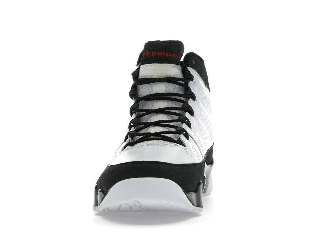 Jordan 9 Retro White Black Red 2010 Sneakers 302370-102