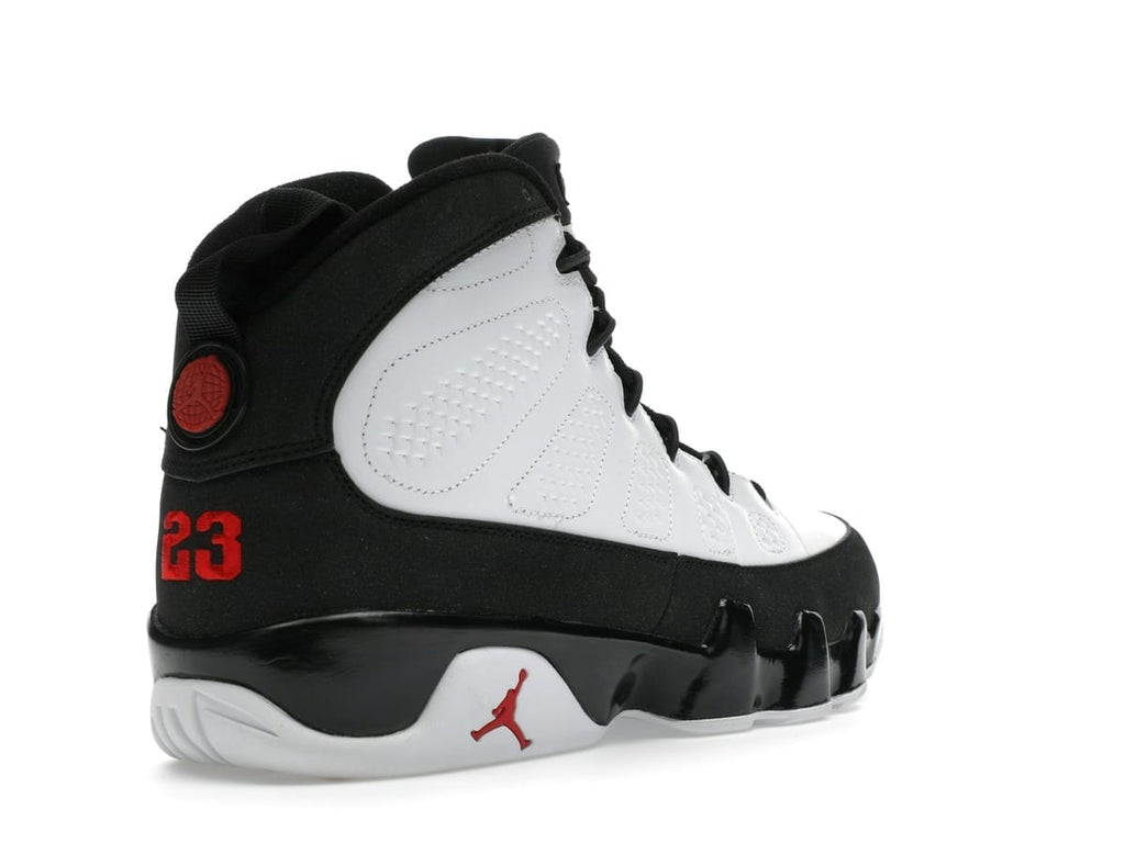 Jordan 9 Retro White Black Red 2010 Sneakers 302370-102