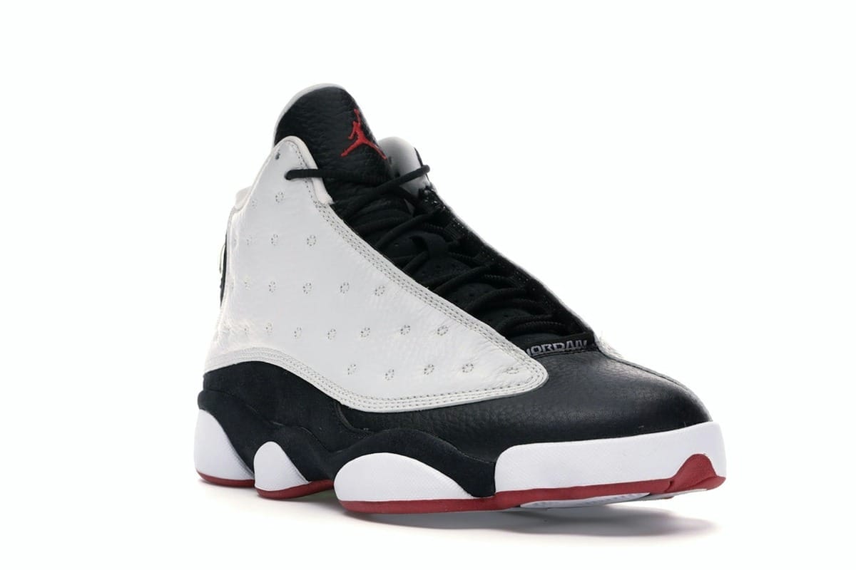 Jordan 13 Retro He Got Game 2013 White Red Black Sneakers 309259-104
