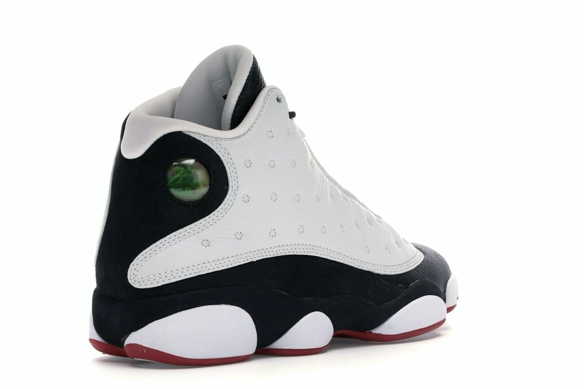Jordan 13 Retro He Got Game 2013 White Red Black Sneakers 309259-104