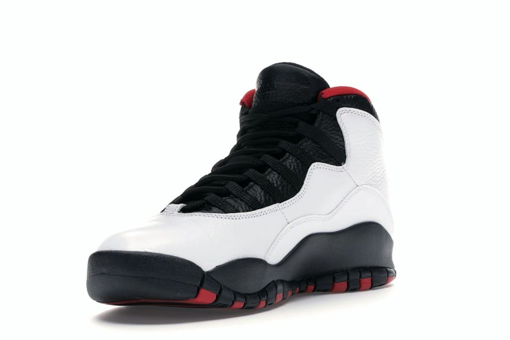 Air Jordan 10 Retro Double Nickel (310805-102) White/Black-True Red Men’s Sneakers