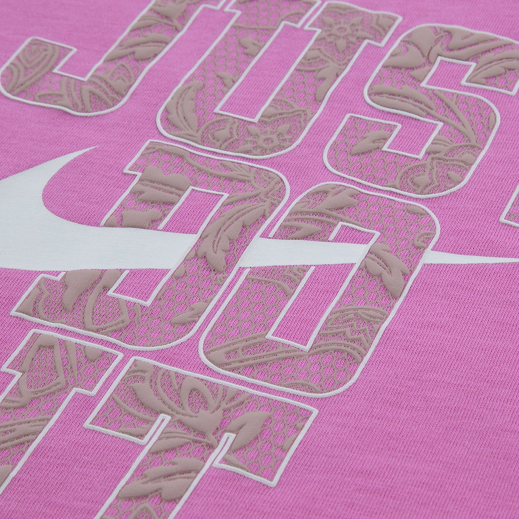 36N638 P64 Nike Lace It Up Bike Short Set Kids Light Magenta