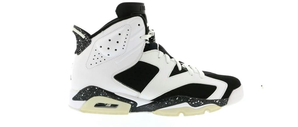 Jordan 6 Retro Oreo (384664-101) White/Black Sneakers