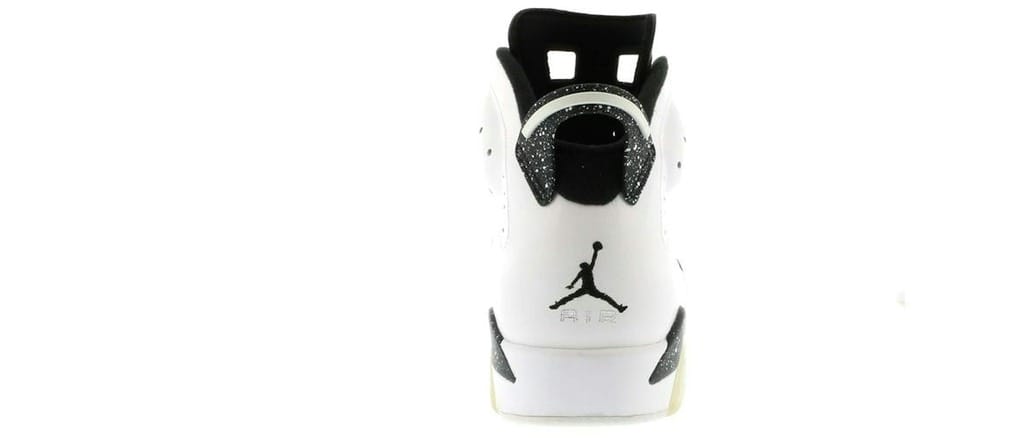 Jordan 6 Retro Oreo (384664-101) White/Black Sneakers