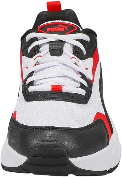 Men's Puma Vis2K Back To Heritage Puma White-Puma Black-Red (393469 02)