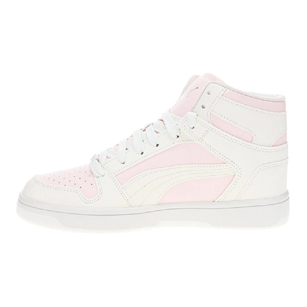 Women's Puma Rebound Layup RCL Shine Jasmine Flower-Wht-RGold (404260 01)