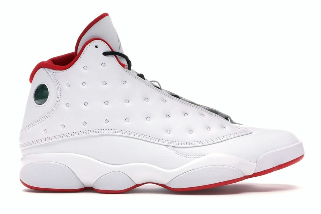 Air Jordan 13 Retro Alternate History of Flight White Metallic Silver University Red