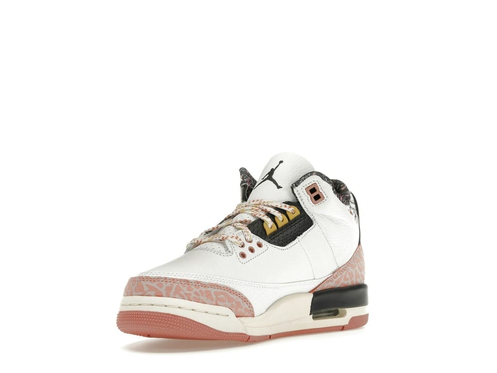 Jordan 3 Retro Vintage Floral GS Sneakers (441140-100)