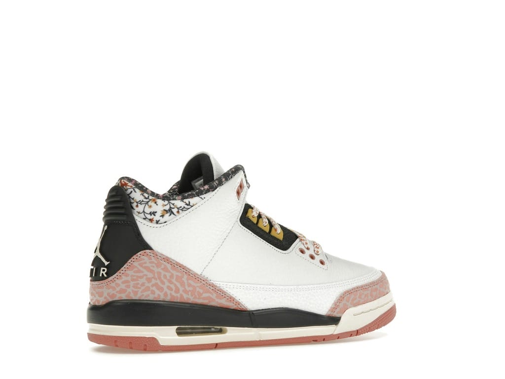 Jordan 3 Retro Vintage Floral GS Sneakers (441140-100)