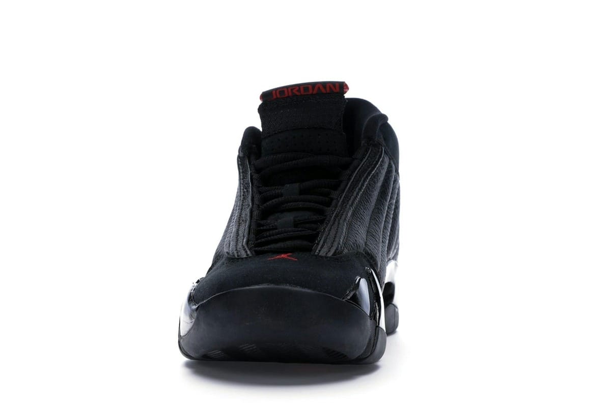Jordan 14 Retro Last Shot 2018 Black Varsity Red Sneakers 487471-003