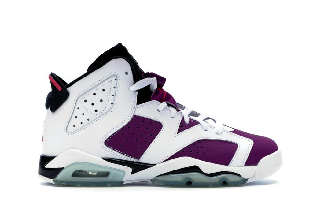 Jordan 6 Retro Grape GS Sneakers (543390-127)