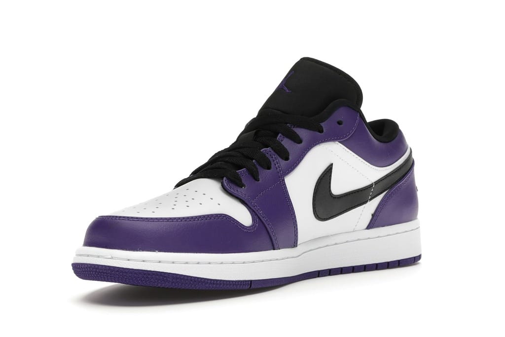 Air Jordan 1 Low Court Purple White 553558-500