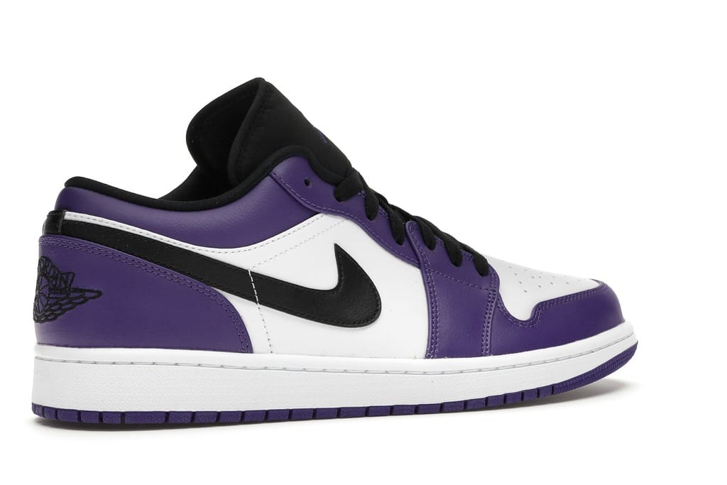 Air Jordan 1 Low Court Purple White 553558-500