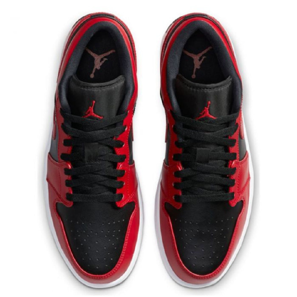 Men's Jordan 1 Low Gym Red/Black-White (553558 606)