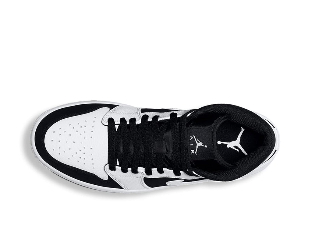 Jordan 1 Mid White Black: Classic Style, Modern Comfort