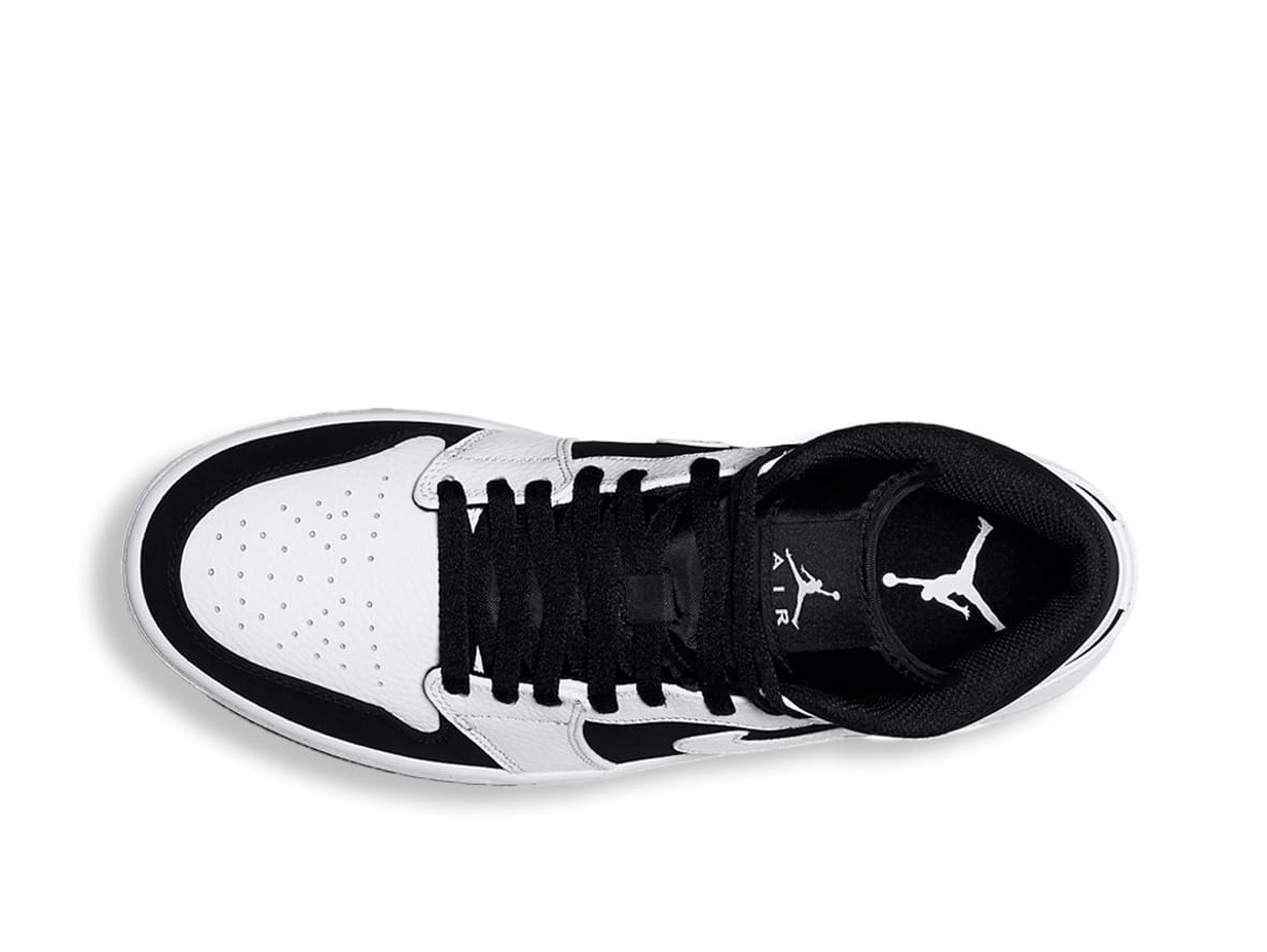 Jordan 1 Mid White Black: Classic Style, Modern Comfort