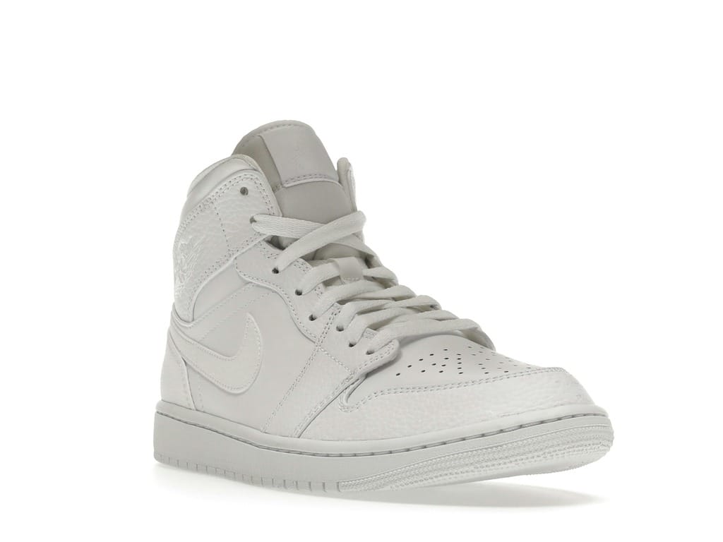 Air Jordan 1 Mid Triple White 2 (2020) – 554724-130