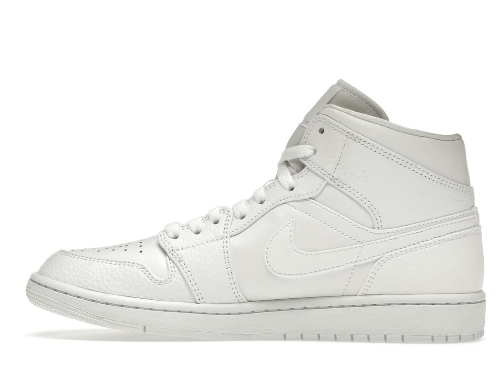 Air Jordan 1 Mid Triple White 2 (2020) – 554724-130