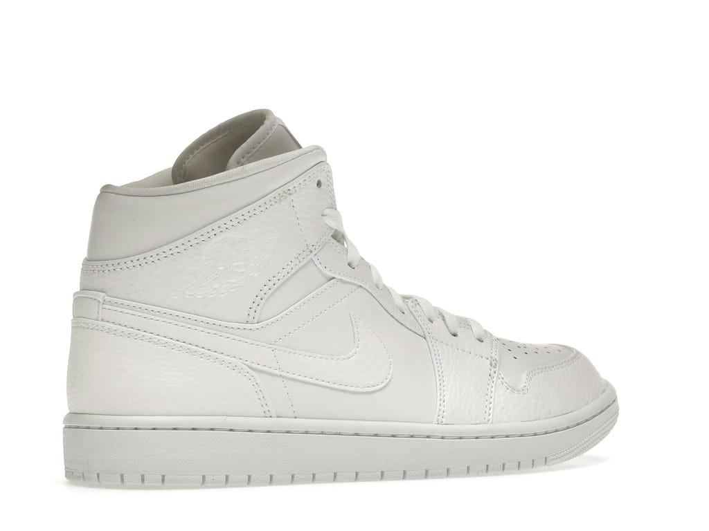 Air Jordan 1 Mid Triple White 2 (2020) – 554724-130