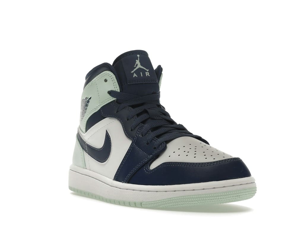 Air Jordan 1 Mid Mystic Navy Mint Foam (554724-413)