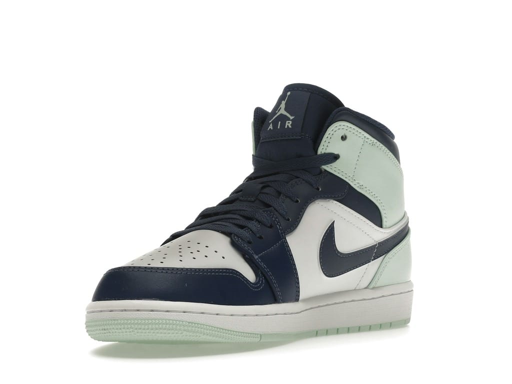 Air Jordan 1 Mid Mystic Navy Mint Foam (554724-413)