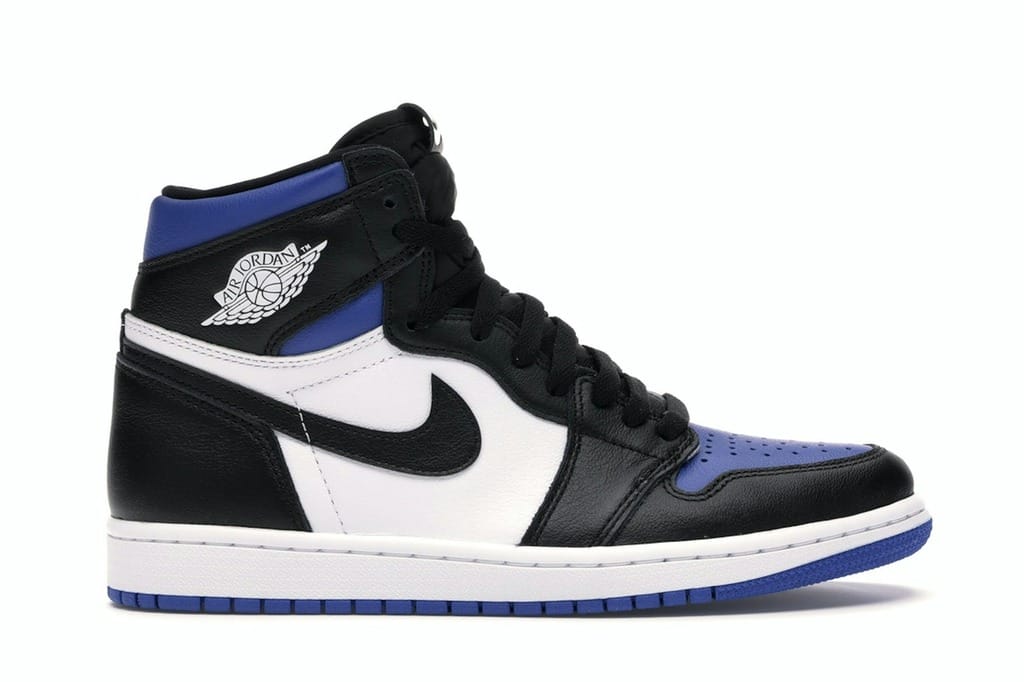 Jordan 1 Retro High Royal Toe Sneakers 555088-041