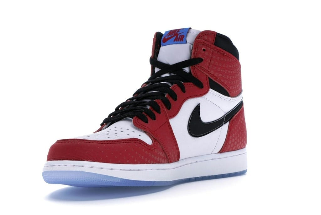 Jordan 1 Retro High Spider-Man Origin Story 555088-602