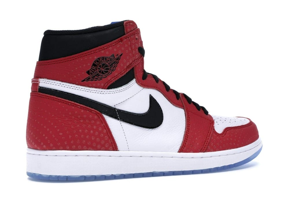 Jordan 1 Retro High Spider-Man Origin Story 555088-602