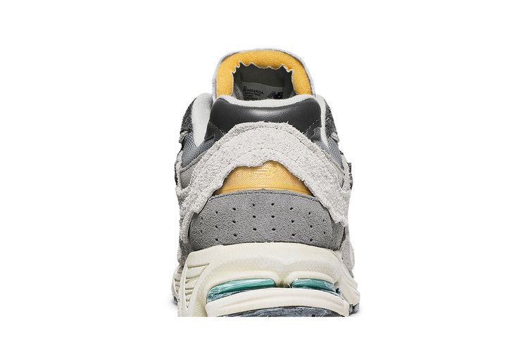 New Balance 2002R Grey Brown Pouch