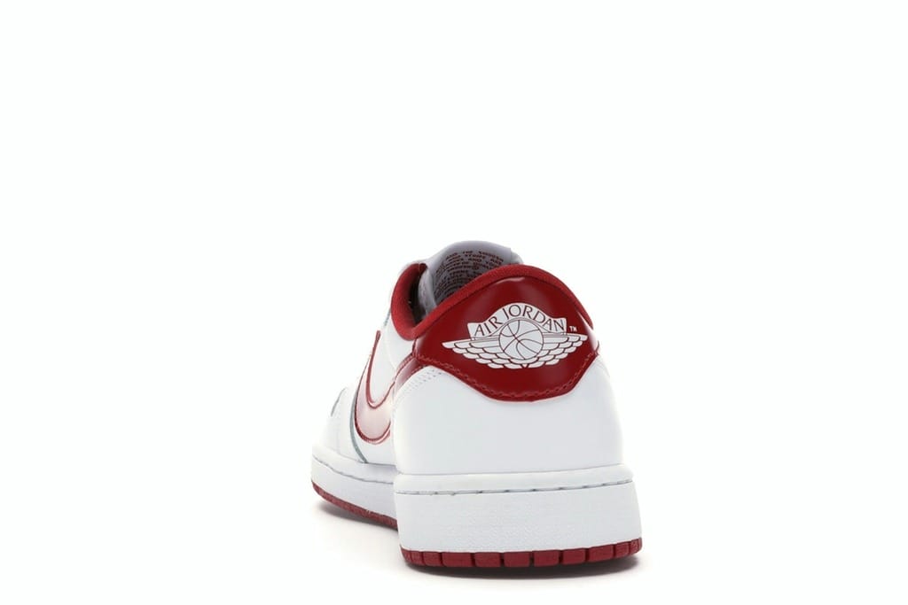 Air Jordan 1 Retro Low White Varsity Red 705329-101