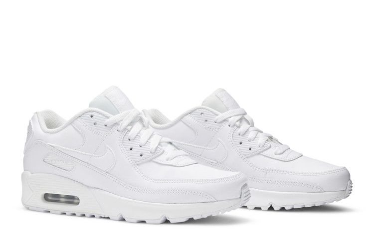 Nike Air Max 90 Recraft Triple White (GS)